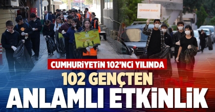 102 GENÇTEN ANLAMLI ETKİNLİK