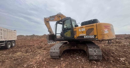 HAZİNE ARAZİSİNDE İZİNSİZ KAZI YAPTILAR, JANDARMADAN KAÇAMADILAR