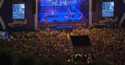 AYDINFEST COŞKUYLA BAŞLADI, TEKSTİL PARK DOLDU TAŞTI