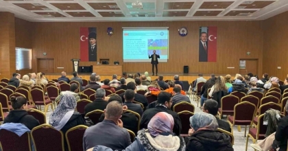 GÜVENLİK GÖREVLİLERİNE KAAN PROJESİ ÇERÇEVESİNDE EĞİTİM VERİLDİ