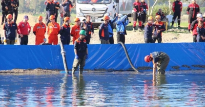 SEL FELAKETİ RİSKİ TAŞIYAN İZMİR’DE AFAD’DAN TATBİKAT