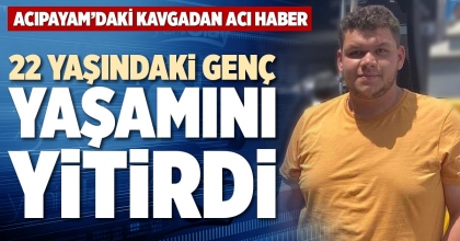 22 YAŞINDAKİ GENÇ YAŞAMINI YİTİRDİ