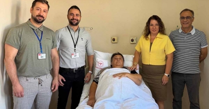 ADH'DE İLK KEZ YAPILAN AMELİYATLA HASTA SAĞLIĞINA KAVUŞTU