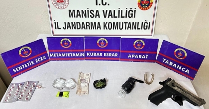  ALAŞEHİR’DE UYUŞTURUCU OPERASYONU: 2 TUTUKLAMA