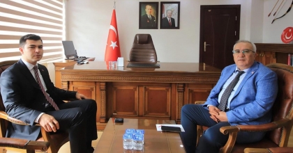 ARSLAN’DAN KAYMAKAM ÇELİK’E ZİYARET