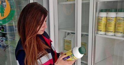  ASLANAPA’DA BİTKİ KORUMA ÜRÜNLERİ DENETİMLERİ