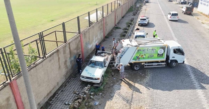 NAZİLLİ'DE ATIL ARAÇLAR TOPLATILIYOR