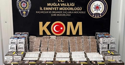 MUĞLA’NIN 6 İLÇESİNDE KAÇAK TÜTÜN MAMULLERİ OPERASYONU