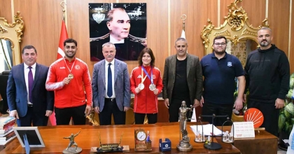 BAŞKAN BALABAN MİLLİ JUDOCULARI KUTLADI