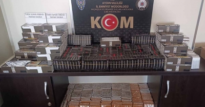 AYDIN’DA KAÇAK TÜTÜN VE ELEKTRONİK SİGARA OPERASYONU: 6 GÖZALTI