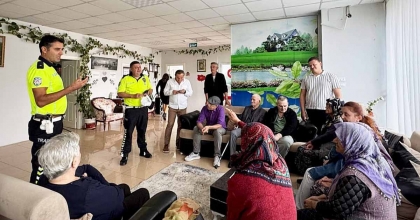 AYDIN’DA YAŞLI ÇINARLARA TRAFİK EĞİTİMİ
