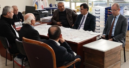 BAŞKAN KAHVECİ'DEN ARI YETİŞTİRİCİLERİ BİRLİĞİ'NE ZİYARET