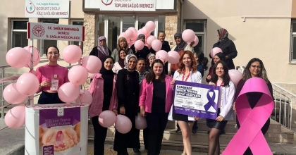 BOZKURT’TA MEME KANSERİNE DİKKAT ÇEKİLDİ