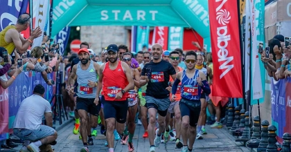 BODRUM'DA YARI MARATON HEYECANI YAŞANDI