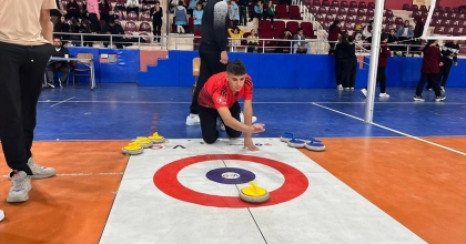 ÇAL’DA FLOOR CURLİNG HEYECANI