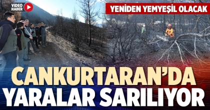 CANKURTARAN’DA YARALAR SARILIYOR