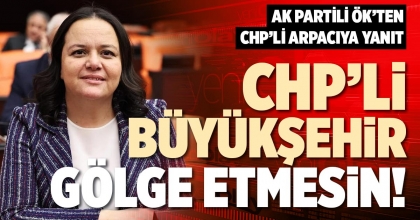 CHP’Lİ BÜYÜKŞEHİR GÖLGE ETMESİN! CHP’Lİ BÜYÜKŞEHİR GÖLGE ETMESİN!