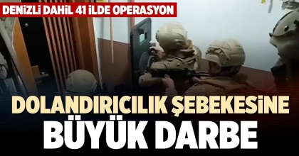 DOLANDIRICILIK ŞEBEKESİNE BÜYÜK DARBE