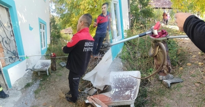 EVE GİREN YILAN PANİĞE NEDEN OLDU