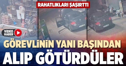 GÖREVLİNİN YANI BAŞINDAN ALIP GÖTÜRDÜLER