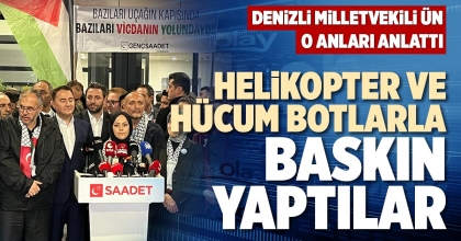 HELİKOPTER VE HÜCUM BOTLARLA BASKIN YAPTILAR
