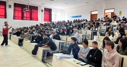 HİSARCIK MYO’DA ÖĞRENCİLERE GENÇLİK MERKEZİ TANITILDI