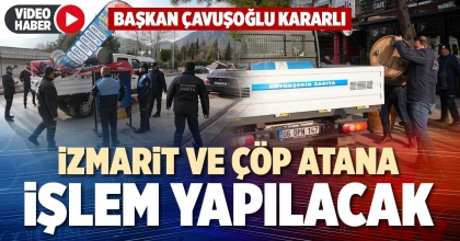 İZMARİT VE ÇÖP ATANA İŞLEM YAPILACAK