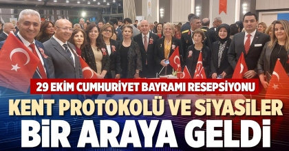 KENT PROTOKOLÜ VE SİYASİLER BİR ARAYA GELDİ