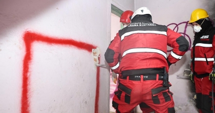 KÜTAHYA'DA 181 KİLOMETREKARELİK ALANDA DEPREM TATBİKATI