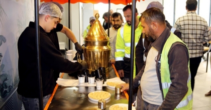 KÜTAHYA OSB PERSONELLERİNE SAHLEP İKRAMI