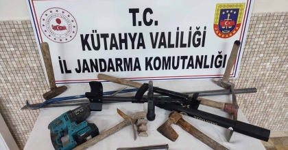 KAÇAK KAZI OPERASYONUNDA 9 ŞÜPHELİ GÖZALTINA ALINDI