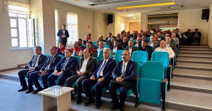 KAYITLI ARAZİLERİN TESPİTİNE YÖNELİK MUHTARLAR BİLGİLENDİRİLDİ