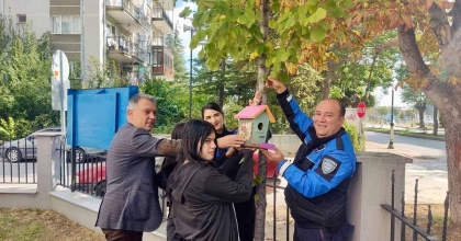 KUŞ EVLERİYLE DOĞAYA VE FARKINDALIĞA KATKI