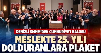 MESLEKTE 25. YILI DOLDURANLARA PLAKET
