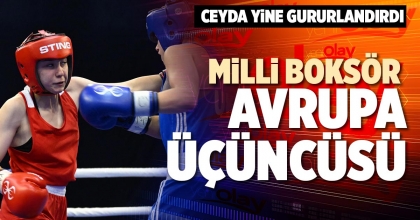 MİLLİ BOKSÖR AVRUPA ÜÇÜNCÜSÜ