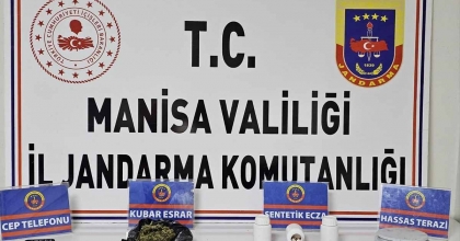 MANİSA JANDARMADAN ZEHİR TACİRİNE DARBE