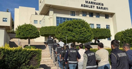 MARMARİS AÇIKLARINDAKİ FETÖ OPERASYONUNDA 11 KİŞİ TUTUKLANDI