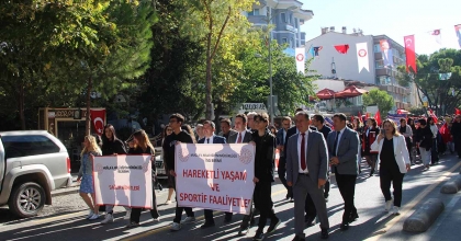 MENTEŞE'DE DÜNYA YÜRÜYÜŞ GÜNÜ ETKİNLİĞİ DÜZENLENDİ