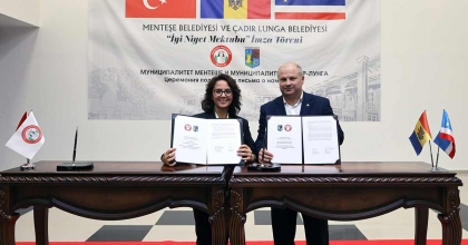 MENTEŞE VE ÇADIR LUNGA ARASINDA İYİ NİYET MEKTUBU İMZALANDI