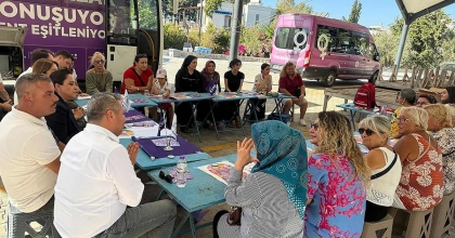 MUĞLA BÜYÜKŞEHİR GEZİCİ DAYANIŞMA OTOBÜSÜ YOLLARDA