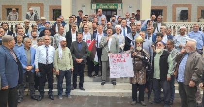 NAMAZ SONRASI SUMUD FİLOSUNA DESTEK