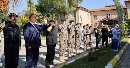 ÖZEL HAREKET POLİSLERİ, DUALARLA SURİYE'YE UĞURLANDI