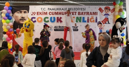 PAMUKKALE’DE 29 EKİM CUMHURİYET COŞKUSU BAŞLADI