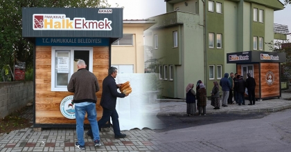 PAMUKKALE’DE HALK EKMEK BÜFESİ 19’A YÜKSELDİ