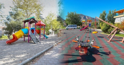 PAMUKKALE’DE PARKLAR YENİLENİYOR