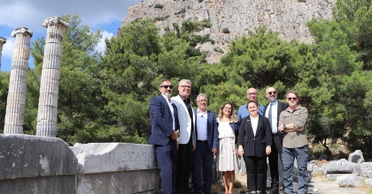 THY'DAN PRİENE ANTİK KENTİ'NE TANITIM DESTEĞİ GELECEK