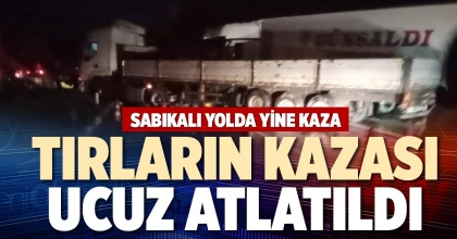 TIRLARIN KAZASI UCUZ ATLATILDI