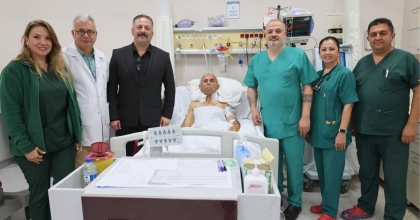 TEPECİK HASTANESİNDE 100'ÜNCÜ KAPALI KALP AMELİYATI