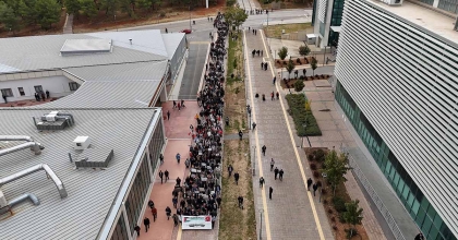UŞAK'TA ÜNİVERSİTE ÖĞRENCİLERİNDEN FİLİSTİN'E DESTEK YÜRÜYÜŞÜ