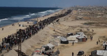 YÜZ BİNLERCE FİLİSTİNLİ EVLERİNE GERİ DÖNÜYOR